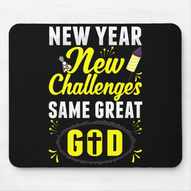 Christian Happy New Year New Challenges Same Great Musmatta (Framsidan)