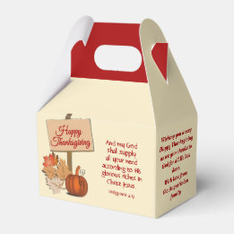 Christian HAPPY THANKSGIVING Presentaskar