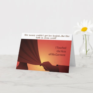 Christian Healing Card Kort
