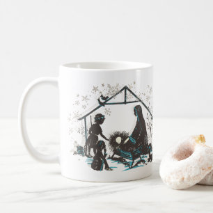 Christian Heliga Baby Jesus jultomatiscen Kaffemugg