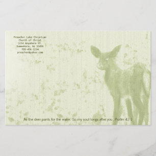 Christian Hjort för Vatten Stationery Brevpapper