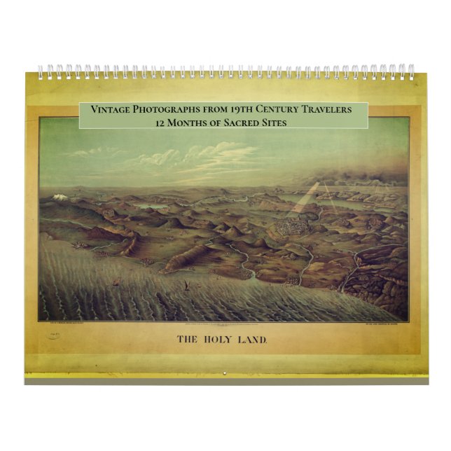 Christian Holy Land Bible Scenes Family Calendar Kalender (Omslag)