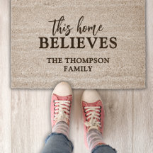 Christian Home Tro Family Namn Faith