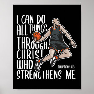 Christian Idrottsman Sketll Philippians Bible Kris Poster