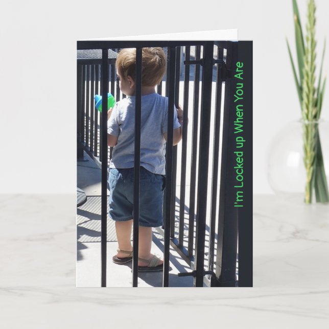 Christian Inmate Card för ett Pappa Kort (Framsida)