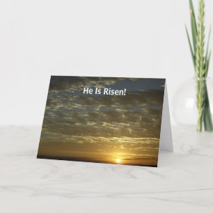 Christian Inmate Card med Gospel-meddelande inuti Helgkort