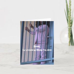 Christian Inmate Card med Gospel-meddelande inuti Kort