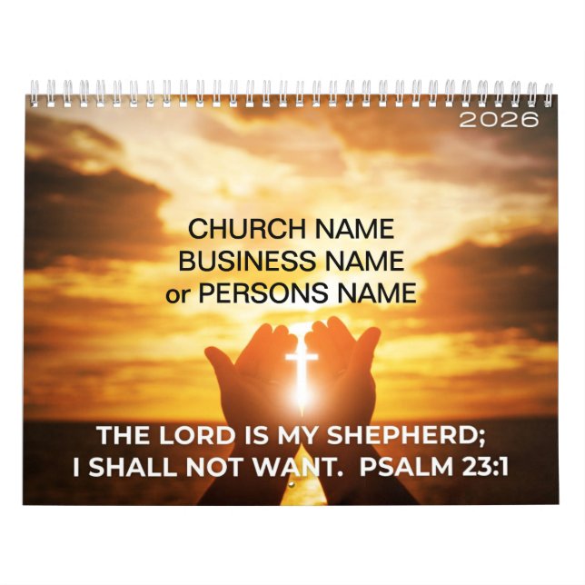 Christian Inspirational 2026 Calendar Kalender (Omslag)