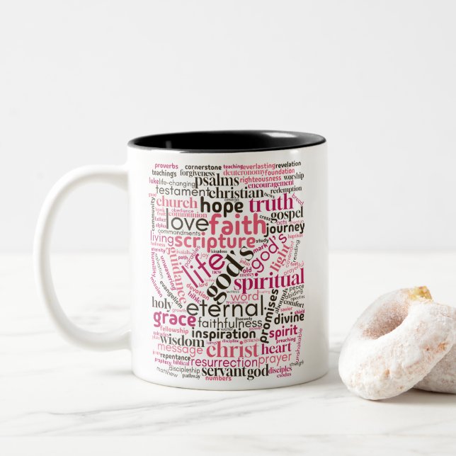 Christian Inspirational Art Mugg (Med munk)