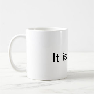 Christian "It Is True" coffee tea mug Kaffemugg