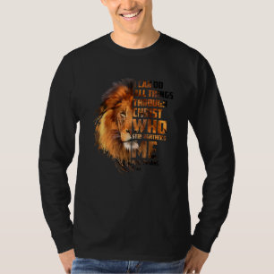 Christian, jag kan göra allt Sak genom Kristi Lejo T Shirt