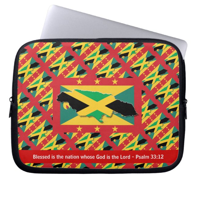 Christian JAMAICAN GRENADIAN Laptop Fodral (Framsidan)