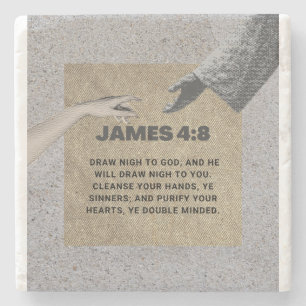Christian James 4:8 Stone Underlägg