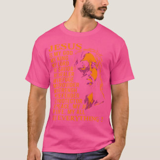 Christian Jesus är min gud Kung Herre och Savior T Shirt