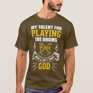 Christian Jesus Drummer Quote Sayed Gift s Manar T Shirt