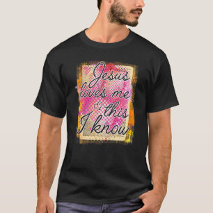 Christian Jesus Faith Jesus Kärlek mig. T Shirt