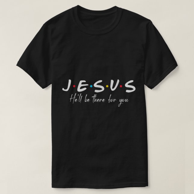 Christian Jesus helvetet finns där för dig Kärlek  T Shirt (Design framsida)