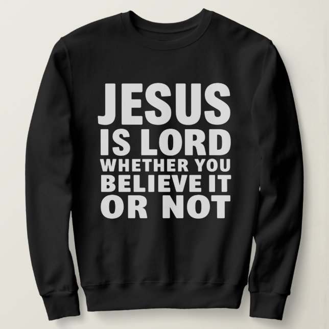 Christian Jesus Is Lord T Shirt (Design framsida)