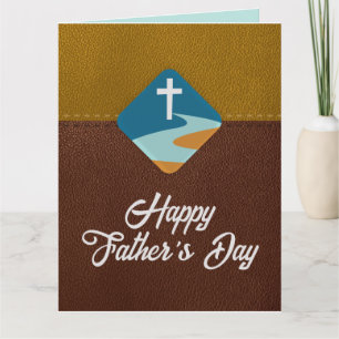 Christian Jesus Kor Lycklig Fars dag kort