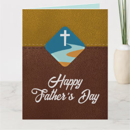 Christian Jesus Kor Lycklig Fars dag kort
