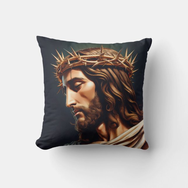 Christian Jesus Krona i Thorns Kudde (Framsida)