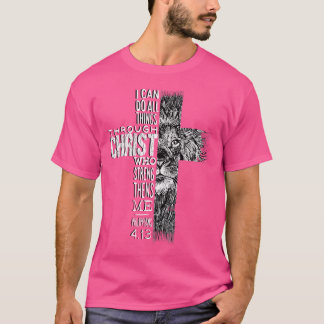Christian Jesus Lejon om Tribe Judah Kor Lejon om T Shirt