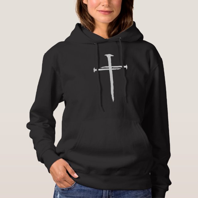 Christian Jesus Nagel Kor T Shirt (Framsida)