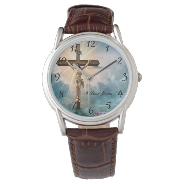 Christian Jesus prayer Armbandsur (Framsida)