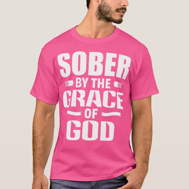 Christian Jesus Religiösa som säger sober by Grac T Shirt (Framsida)