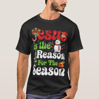 Christian Jesus The Reason jul Stocking Stuf T Shirt