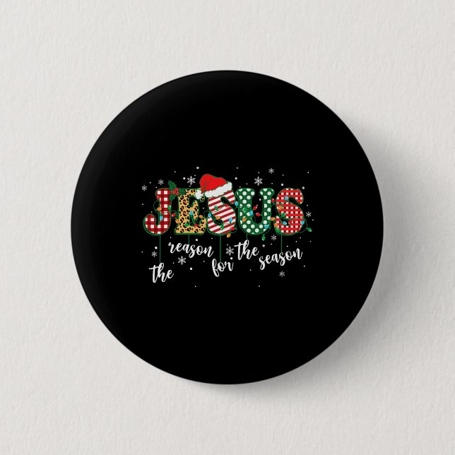 Christian Jesus The Reason Julafton Julhelg Chr Knapp (Framsida)