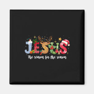 Christian Jesus The Reason Julafton Julhelg Chr Magnet