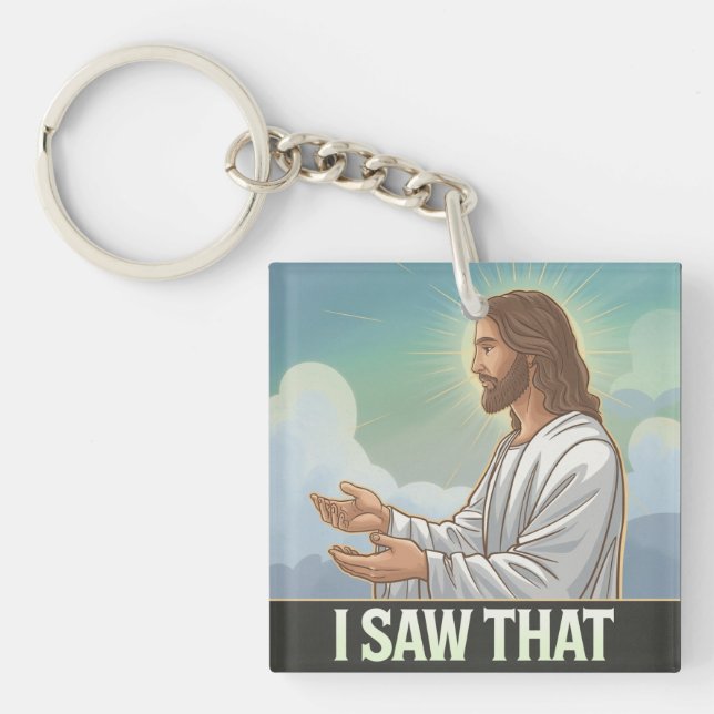 Christian Jesus tittar på dig, Jesus jag såg att (Framsidan)