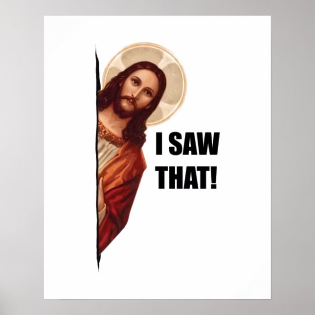 Christian Jesus tittar på dig, Jesus jag såg att Poster (Framsidan)