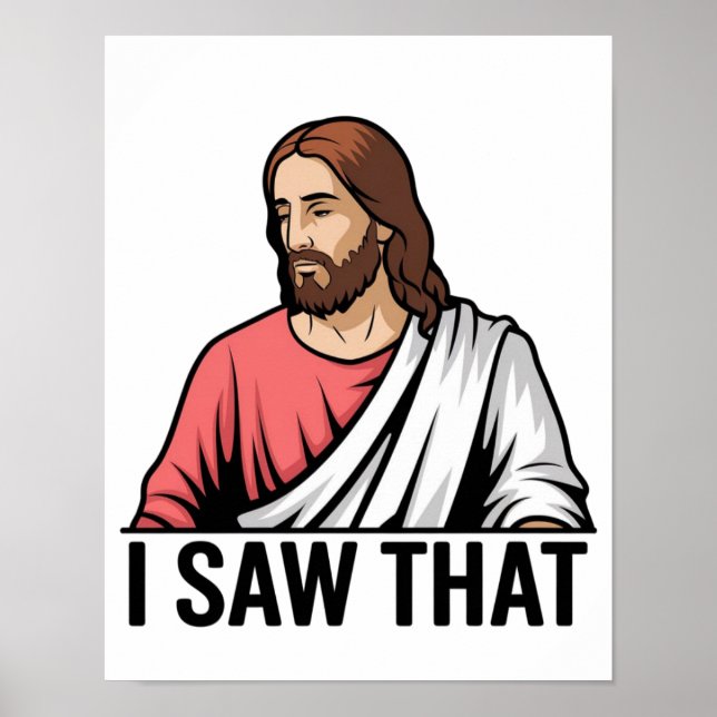 Christian Jesus tittar på dig, Jesus jag såg att Poster (Framsidan)