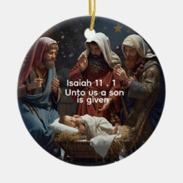 Christian Journal for Her, Bible Scriptures  Julgransprydnad Keramik