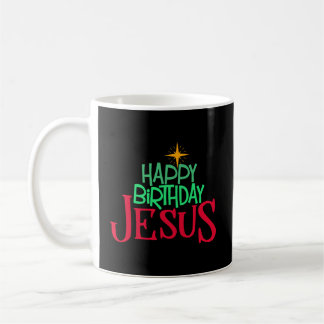 Christian jul Grattis på födelsedagen Jesus Women Kaffemugg