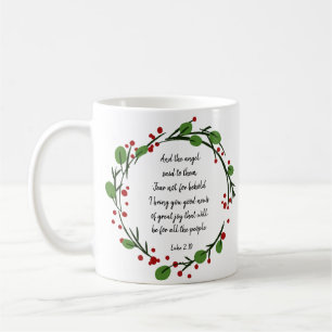 Christian Jul Scripture Kaffemugg