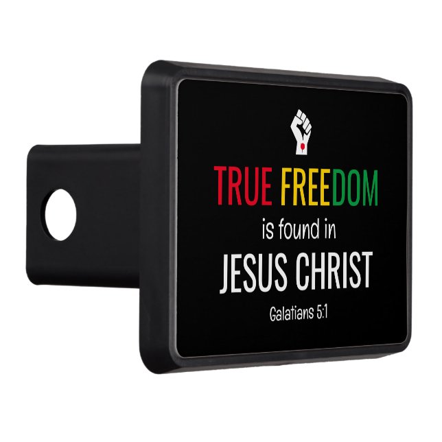 Christian Juneteelfte SANT FREEDOM IN JESUS Dragkroksskydd (Höger)