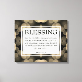 Christian KANSKE LORD BLESS DIG 6:24-26 Canvastryck