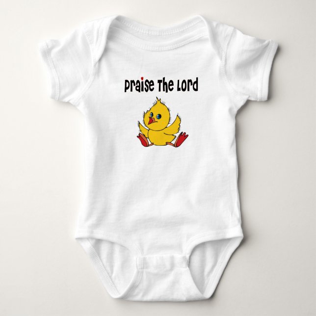 Christian Kids Bodykostym Tee Shirt (Framsida)