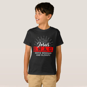 Christian Kids T-Shirt - gudstjänst och glorifie