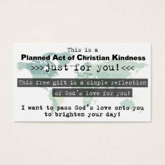 Christian Kindness (P.A.C.K.) Kort