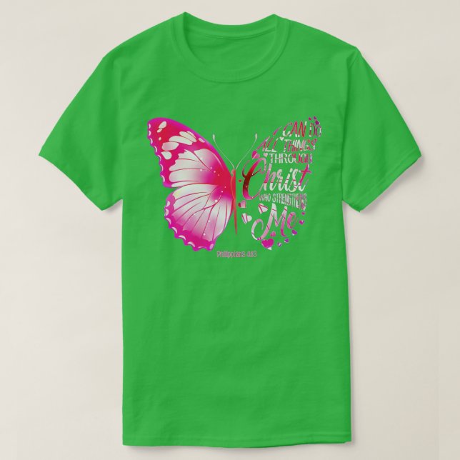 Christian Kor Bible Verse Quote T Shirt (Design framsida)