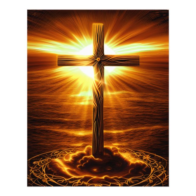 Christian Kor Faith Divine Gifts jul Fototryck (Framsidan)