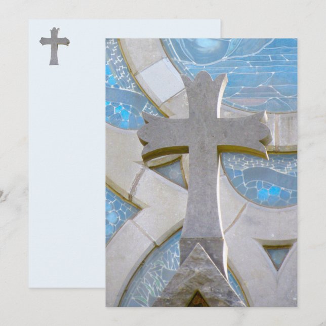 Christian Kor Flat Card (Fram/baksida)