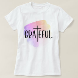 Christian Kor Gratful Typography T-Shirt