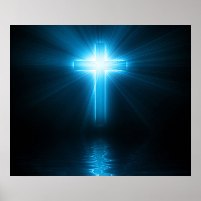 Christian Kor i Blue Light Poster (Framsidan)