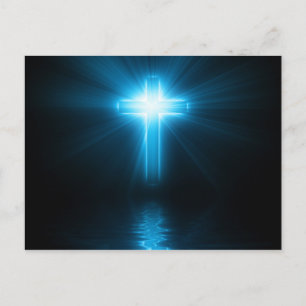 Christian Kor i Blue Light Vykort