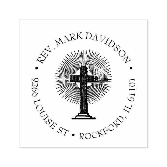 Christian Kor Jesus Kristi Religiösa Stämpel (Tryck)